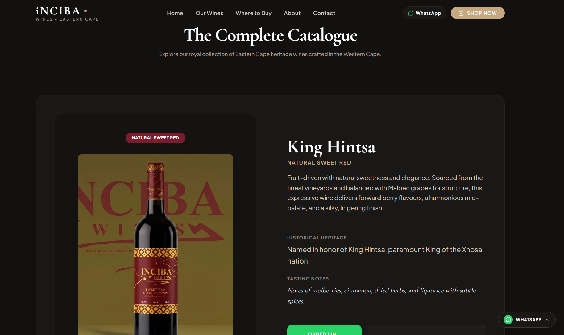 The Kings Edition Complete Catalogue screenshot
